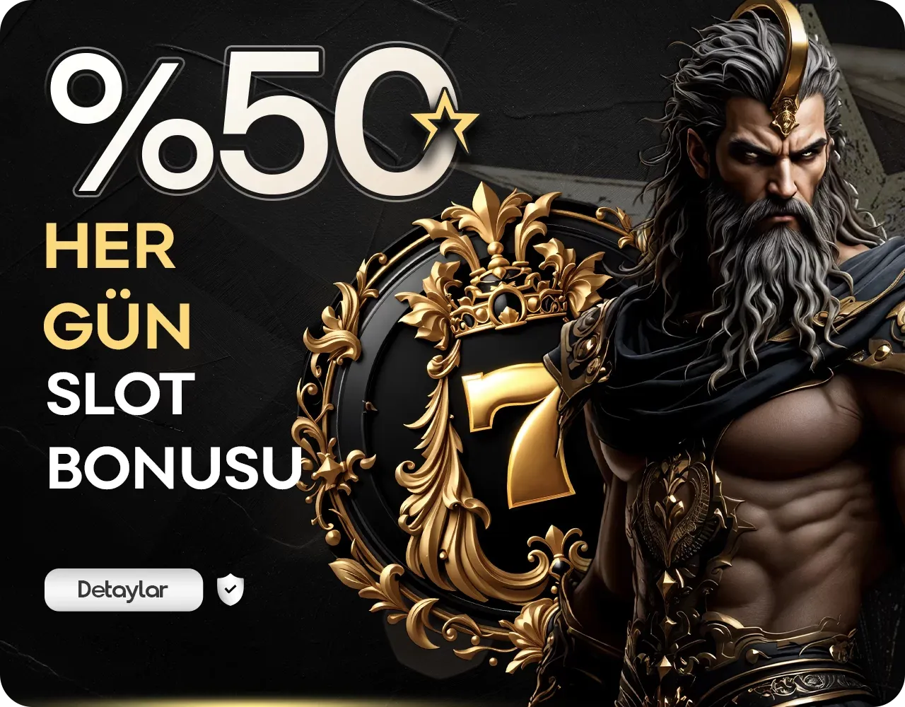 Günlük %50 Slot Bonusu